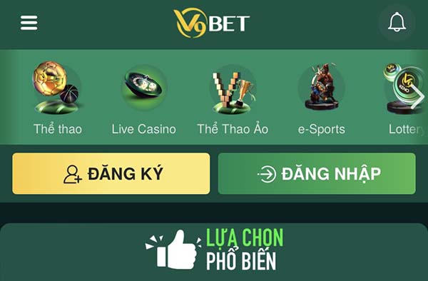 Nạp tiền V9bet