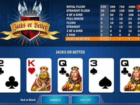 Cùng tìm hiểu cách chơi bài Jacks or Better MH tại V9bet